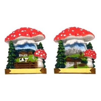 Magnet Sommer Fliegenpilz 2fach